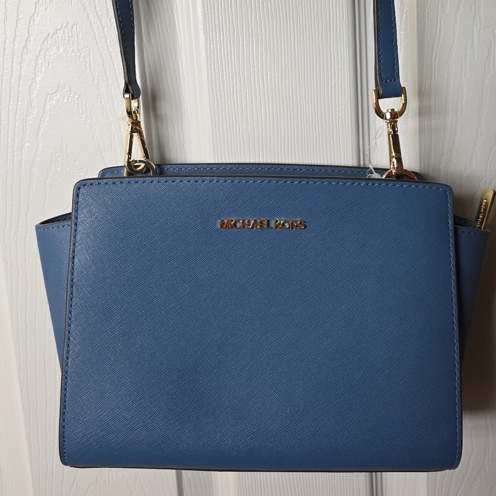 Michael Kors Blue Women's Crossbody Bag
